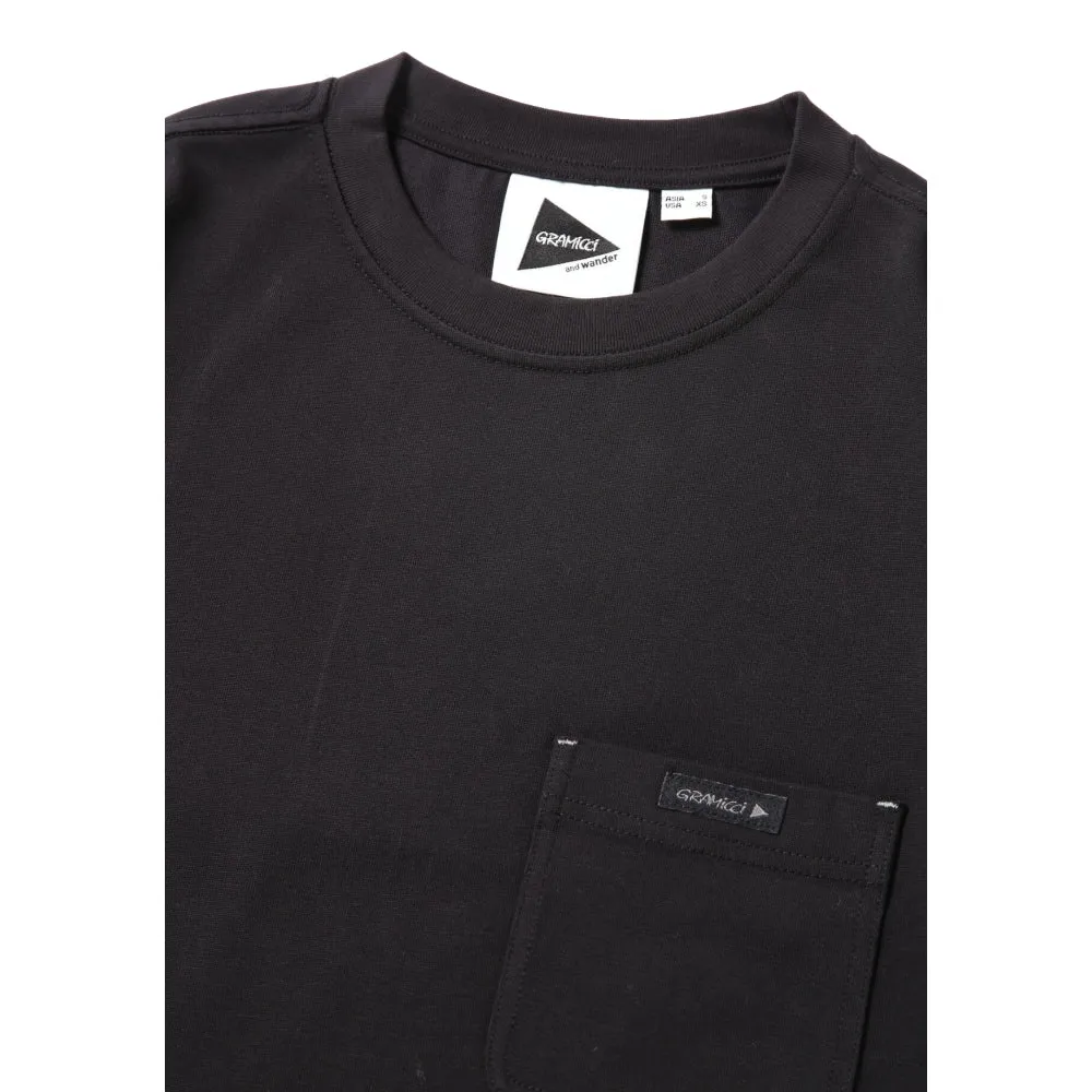 GRAMICCI GRAMICCI x ANDWANDER BACKPRINT TEE-BLACK