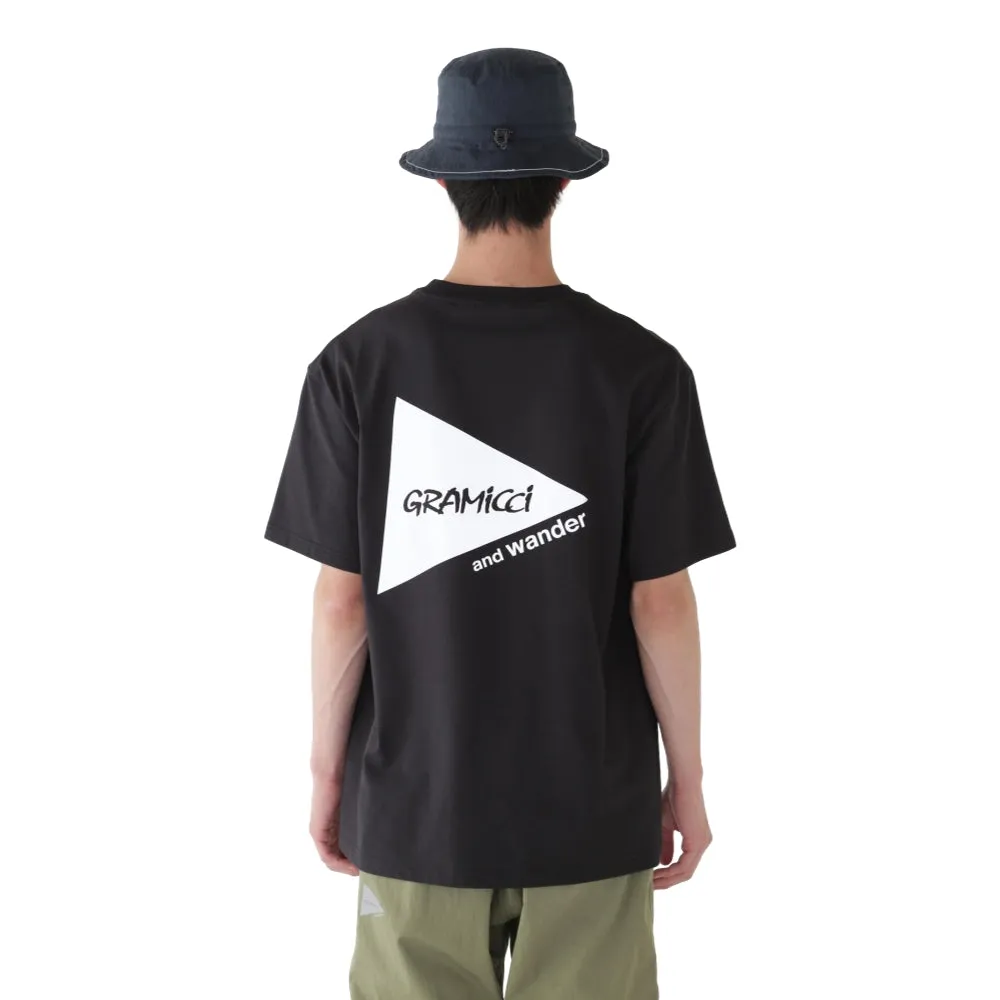 GRAMICCI GRAMICCI x ANDWANDER BACKPRINT TEE-BLACK