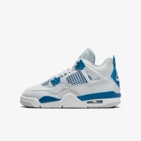 (GS) Air Jordan 4 Retro 'Military Blue / Industrial Blue' (2024) HF4281-141