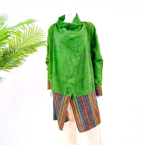 Hand Woven Patchwork Duster