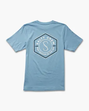 Hexed Boys Marine Blue S/S Tee