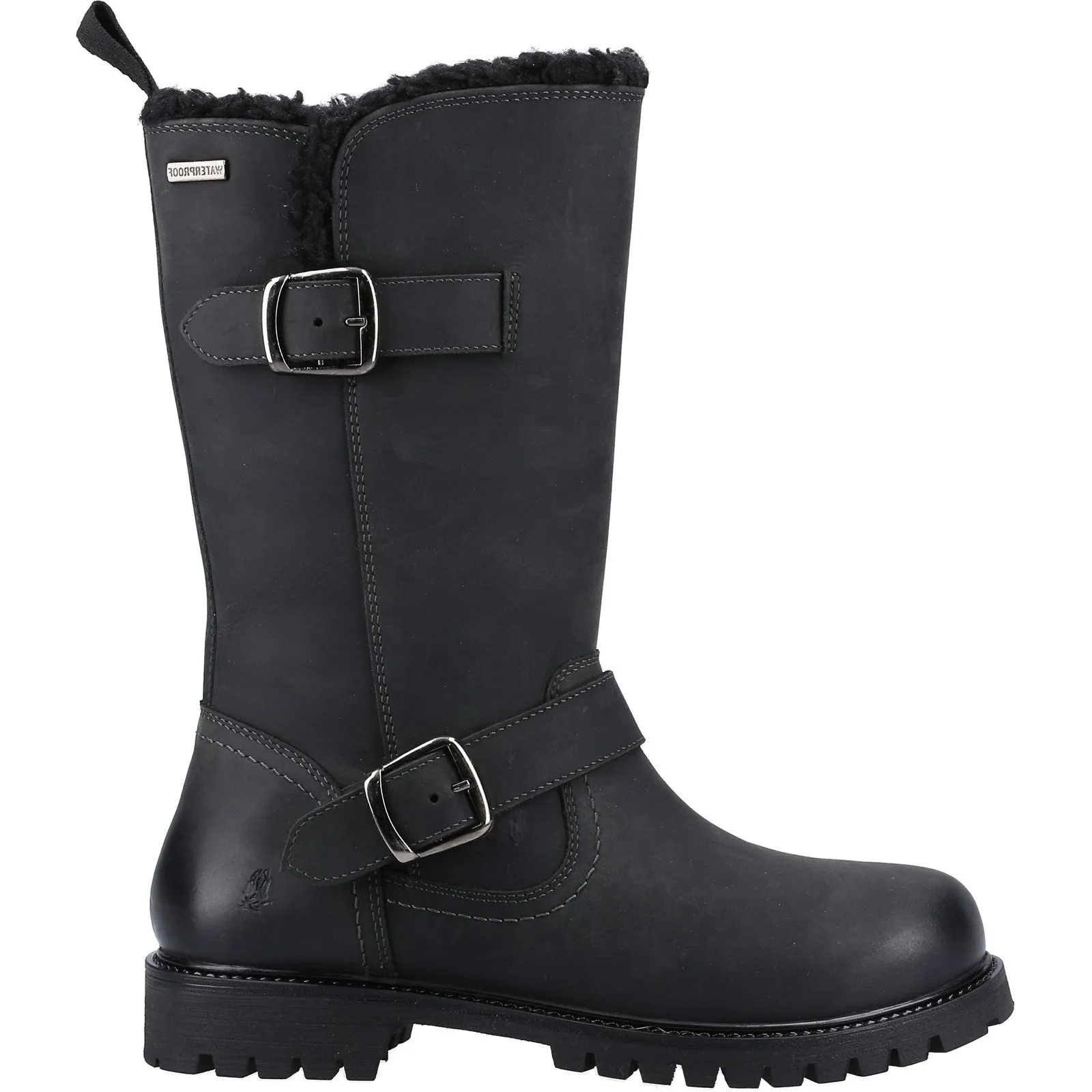 Hush Puppies Winnie Womens Leather Waterproof Boot