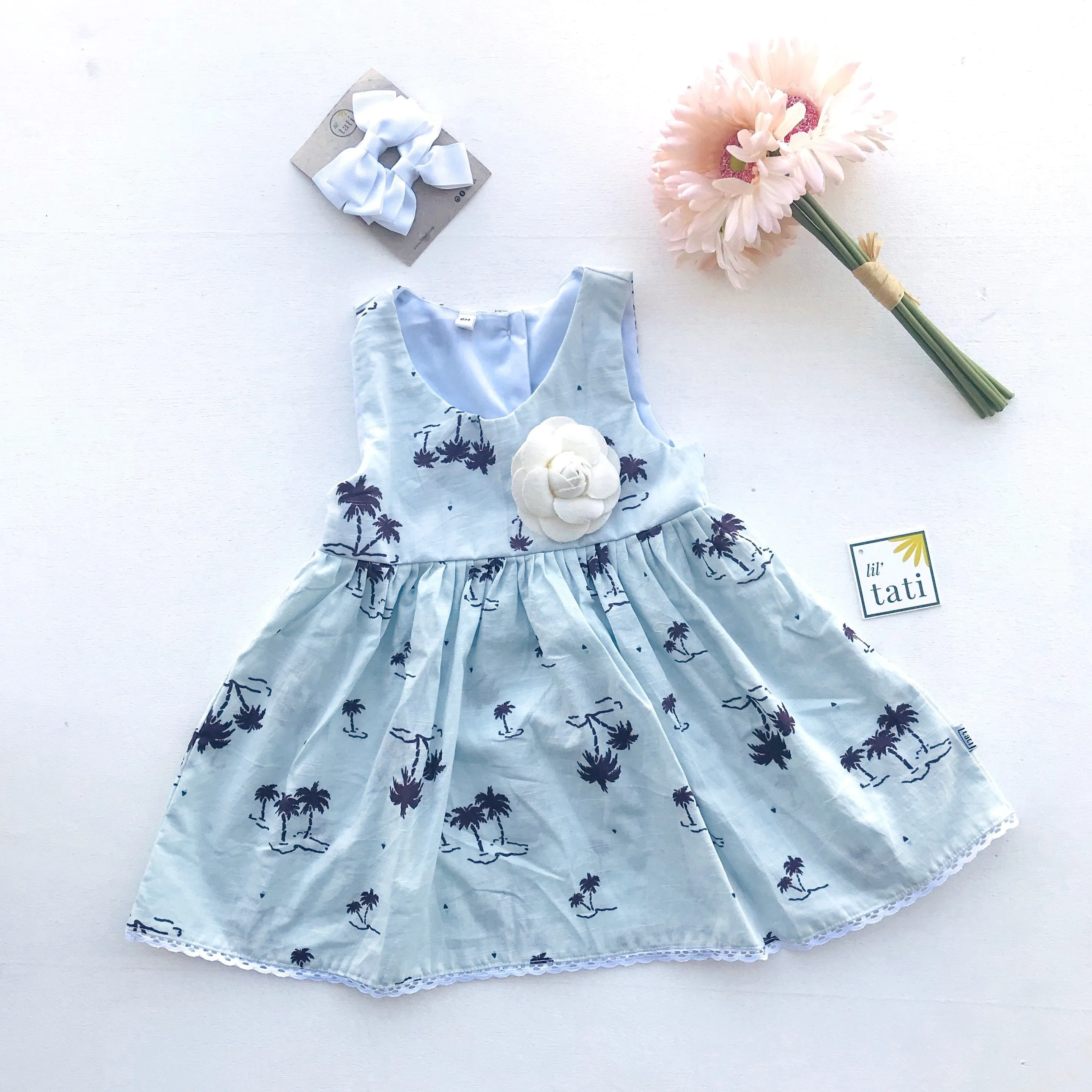 Iris Dress in Islets Print