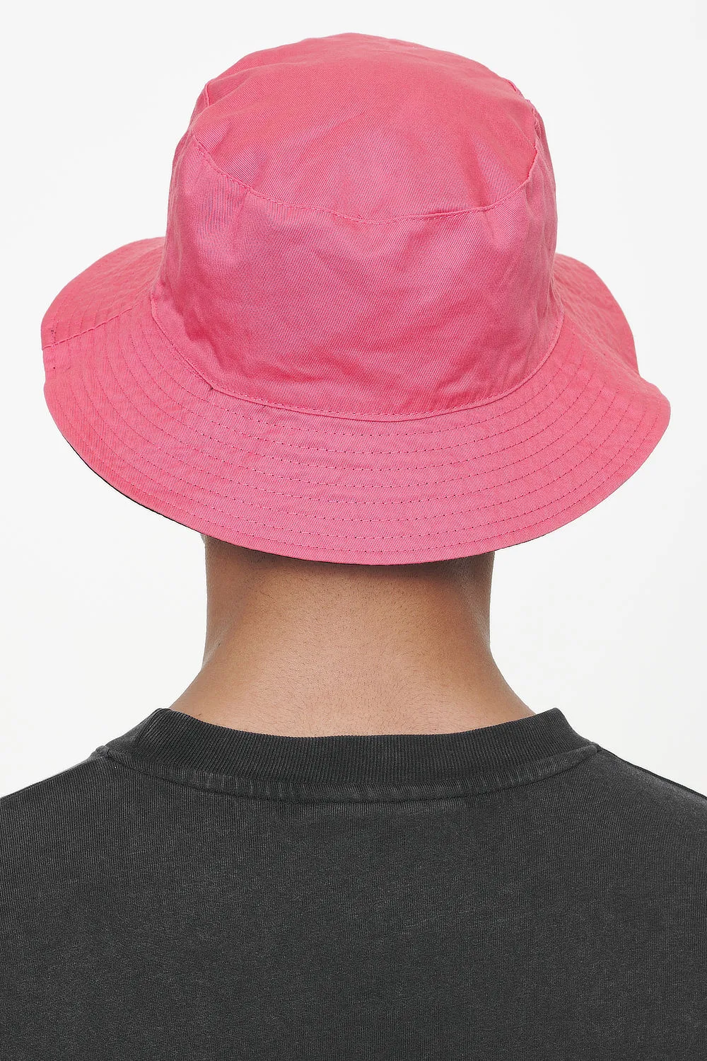 Juan Reversible Bucket Hat Black Strawberry