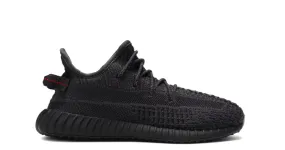 (Kids) Adidas Yeezy Boost 350 V2 'Triple Black Static' (2019) FU9013