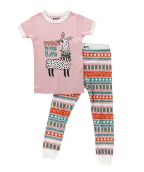 KID'S LIAMA PAJAMA SET