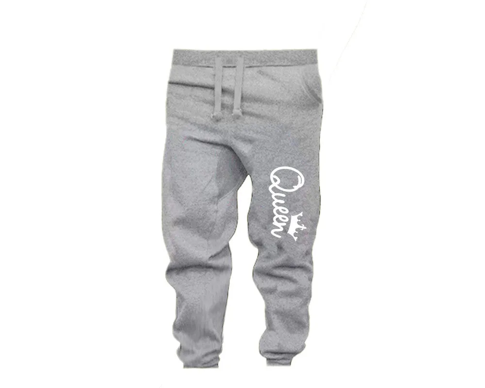 King and Queen Couple Matching Hoodie & Jogger Pants Set