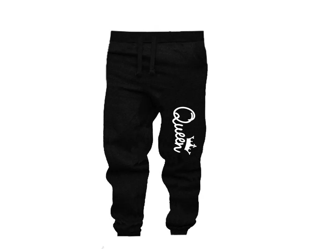 King and Queen Couple Matching Hoodie & Jogger Pants Set