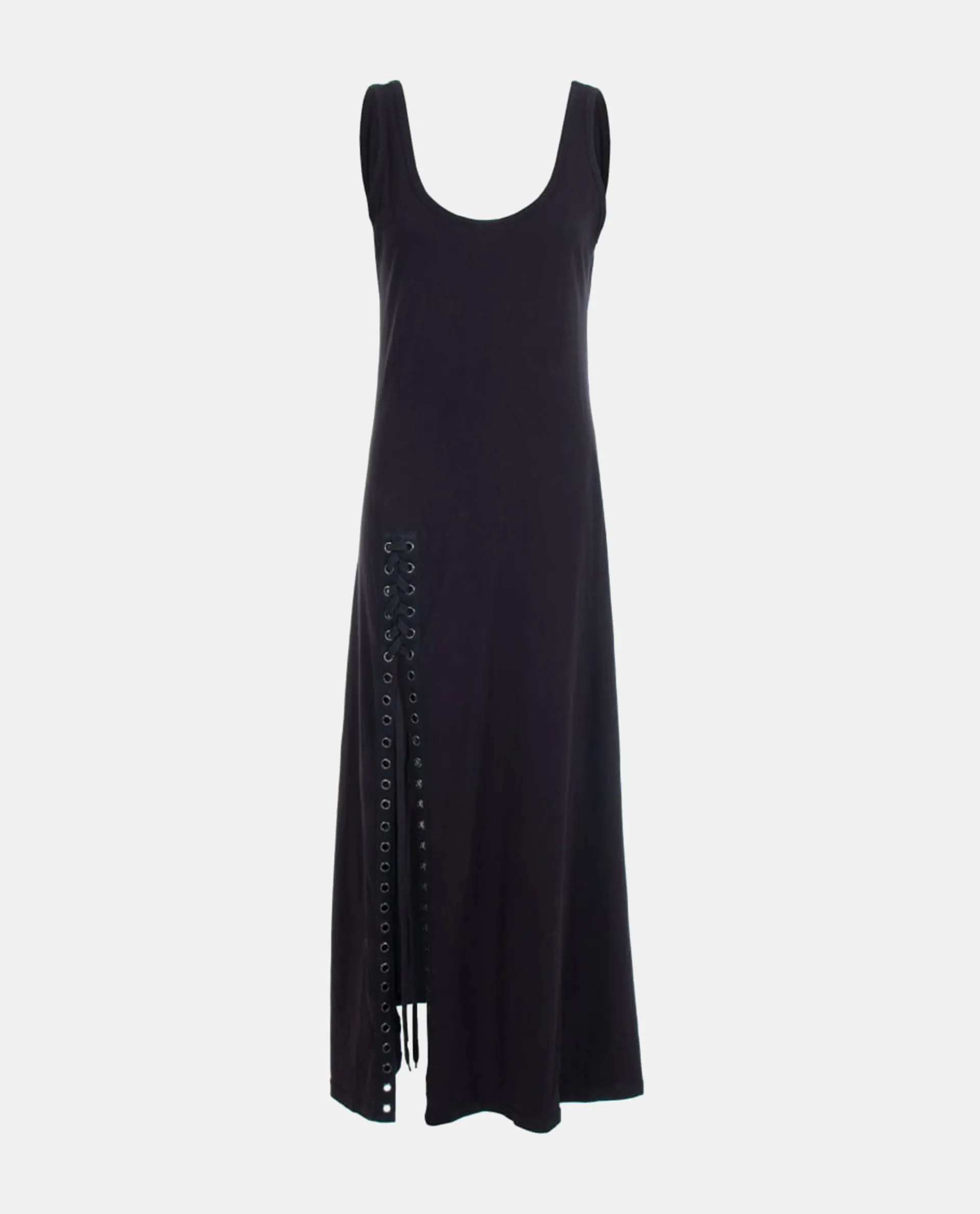 Lace Up Tank Dress