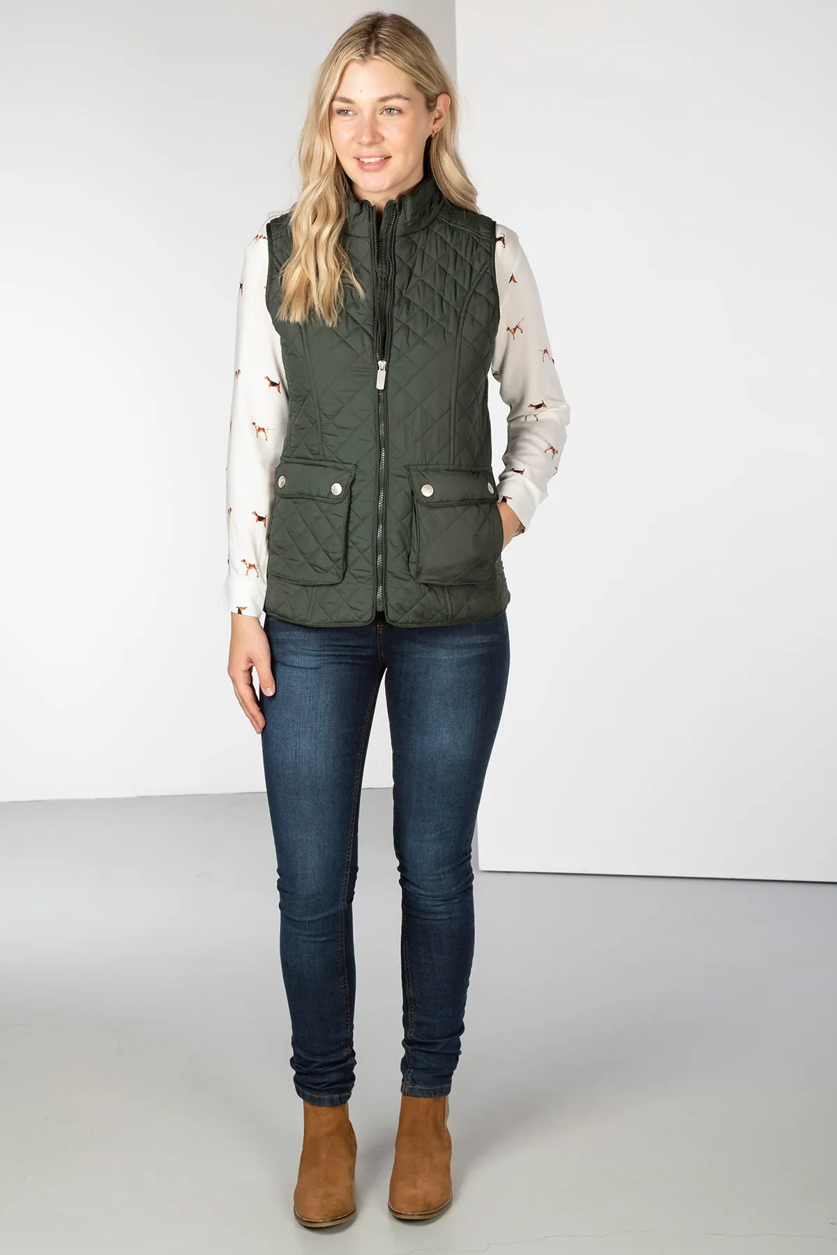 Ladies Quilted Gilet - Hutton