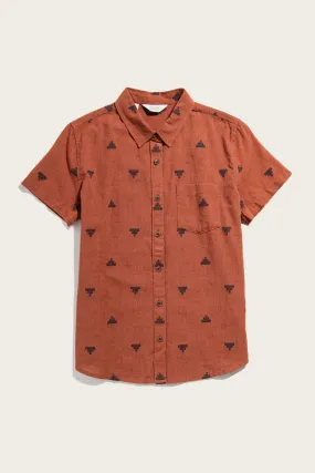 Lana Shirt / Rust Fil-Coupé Pyramids