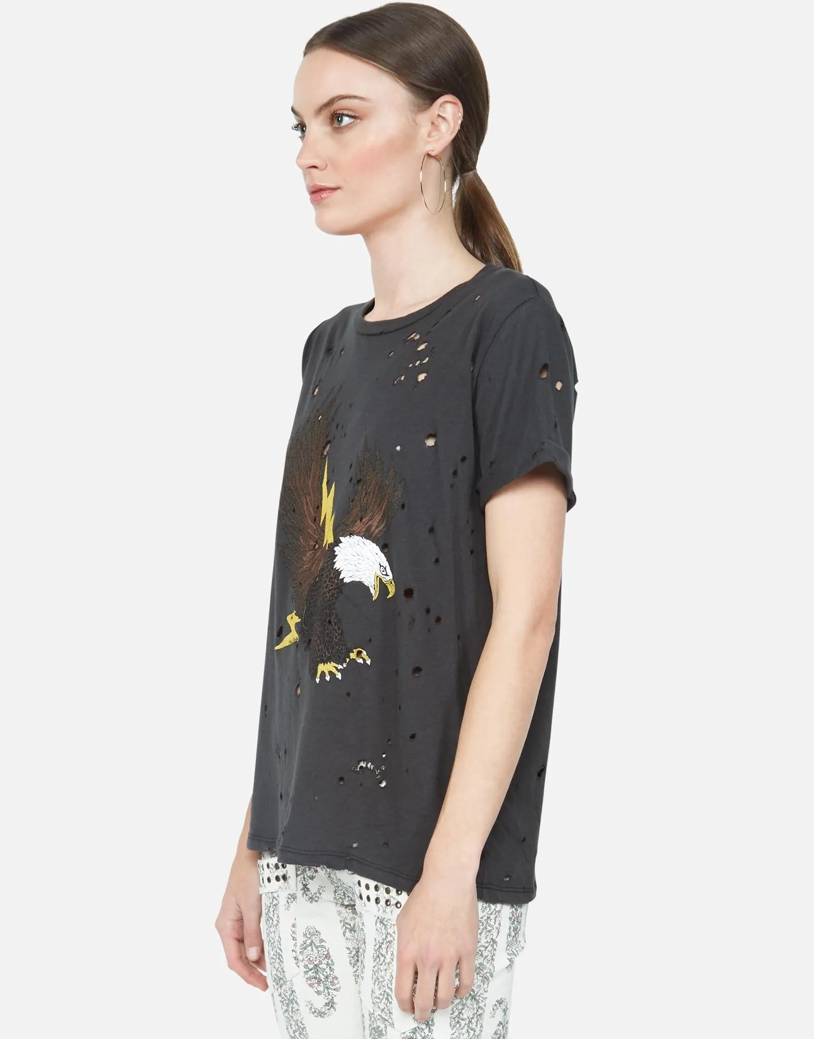 Lauren Moshi Limp Lightning Eagle Tee