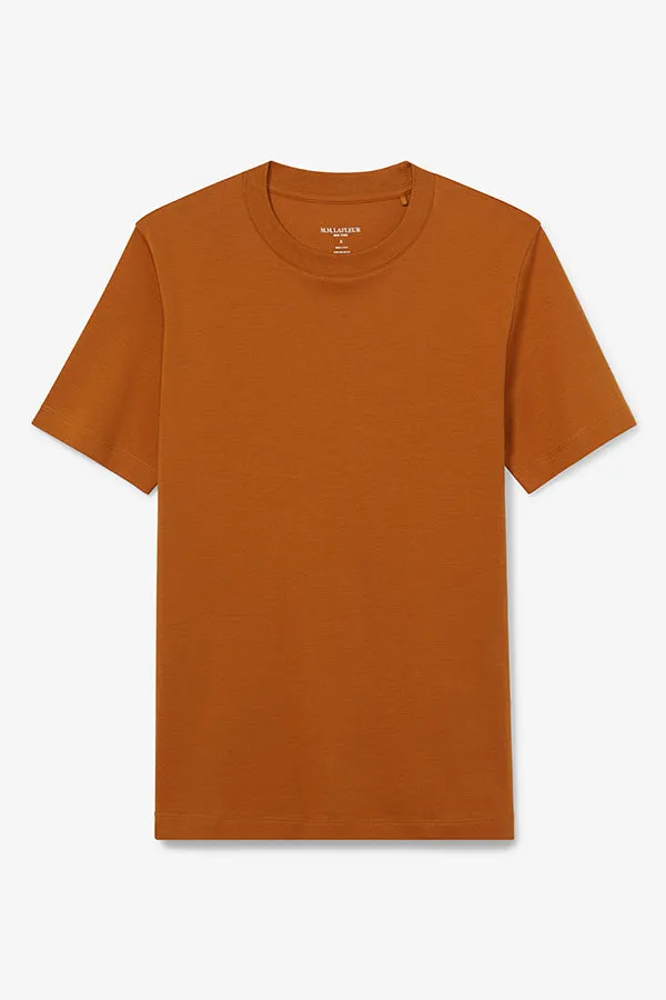 Leslie T-Shirt - Pima Cotton :: Burnt Orange