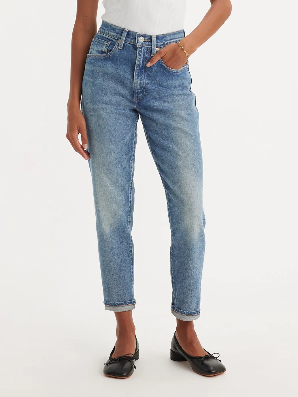 Levi's® Women's Made in Japan High-Rise Boyfriend Jeans