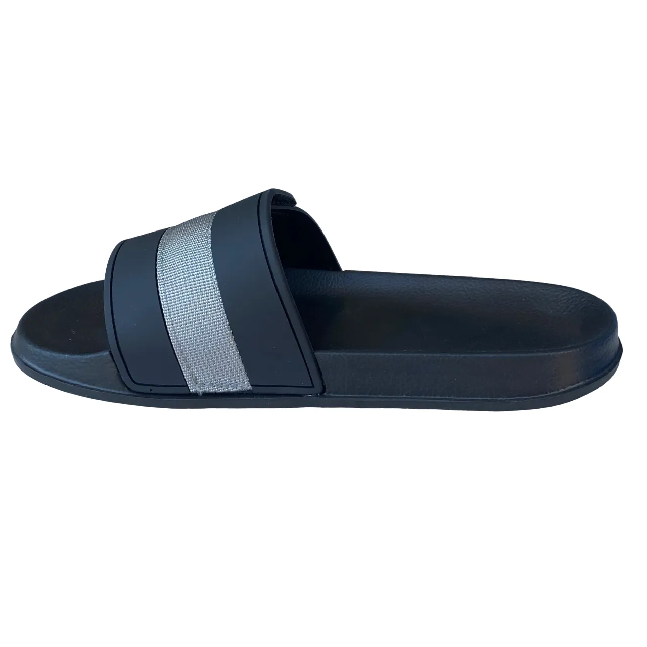 Lotto swimming pool or sea slipper with strap 219535 9JT black grey