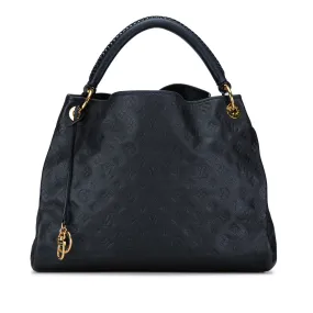 Louis Vuitton Artsy MM Blue Monogram Empreinte