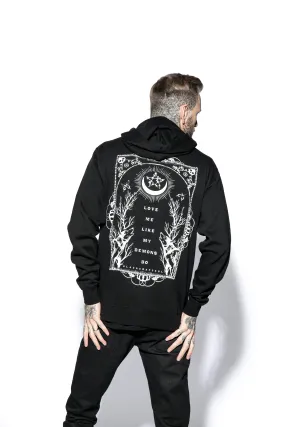 Love Me Like My Demons Do - Zip Up Hoodie