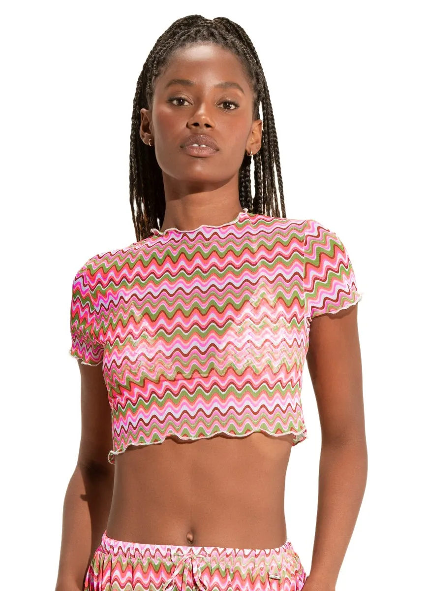 Maaji Camel Marissa Crop Top