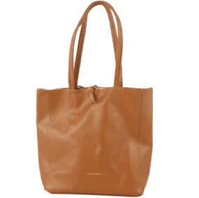 Maison Fanli Medium Tote Dark Camel