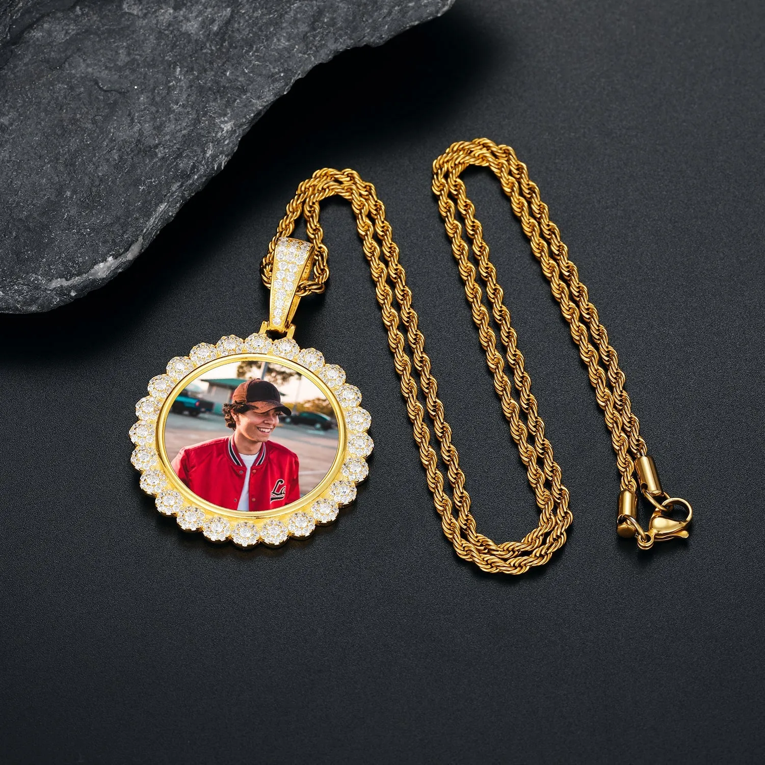 Memorial Necklace With Picture