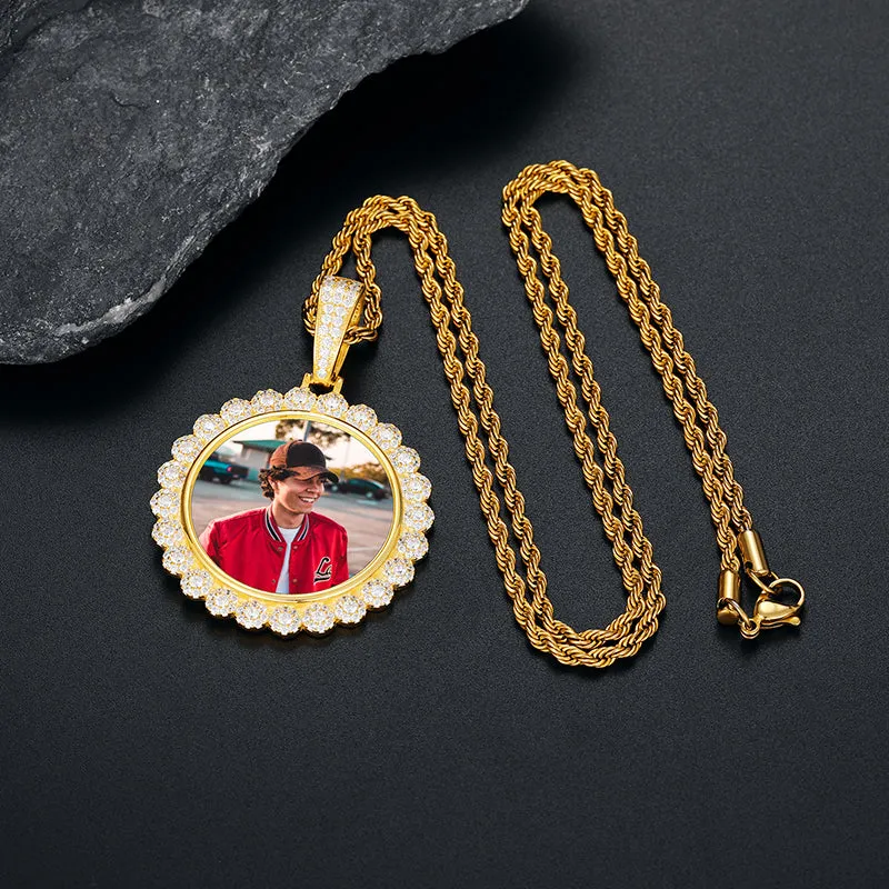 Memorial Necklace With Picture