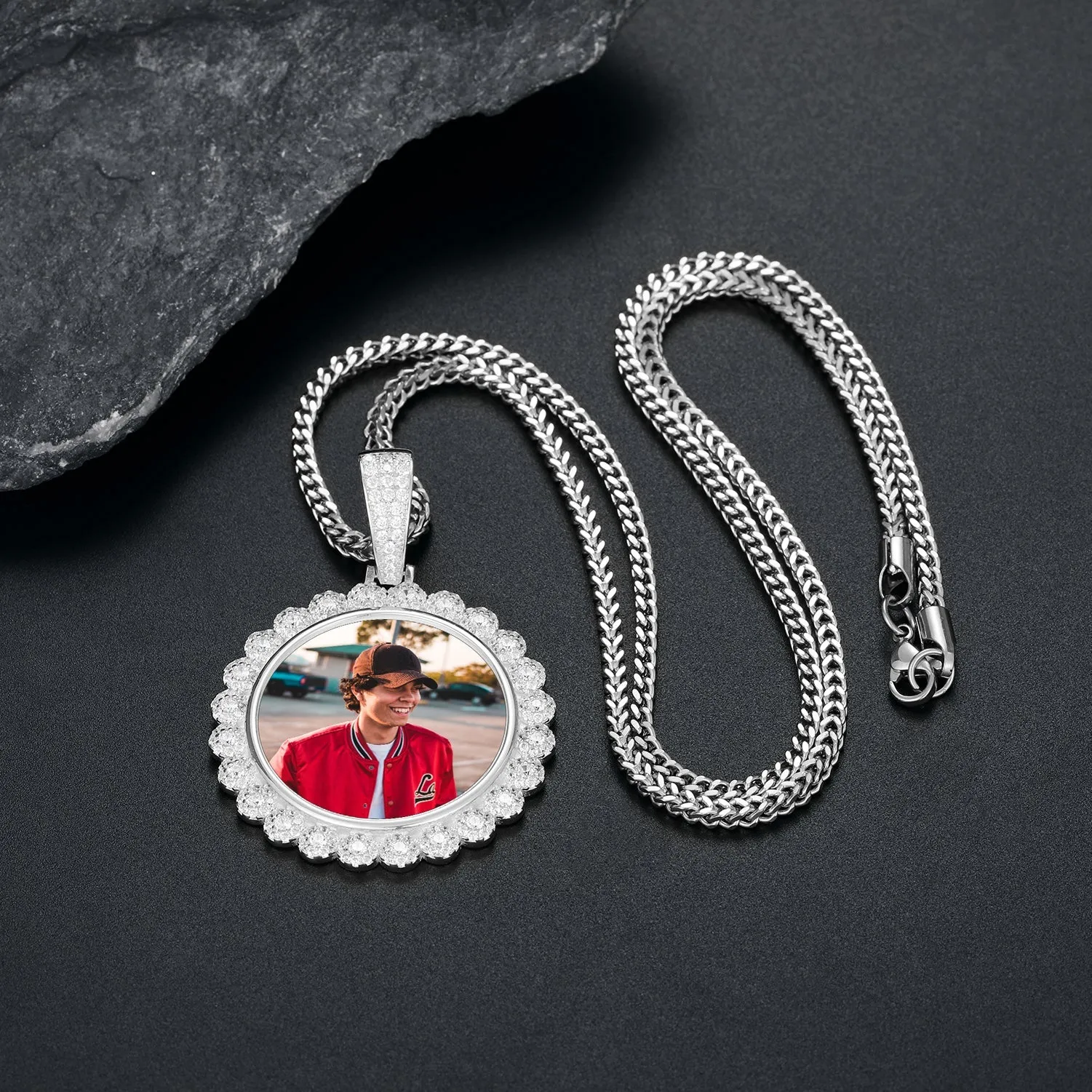 Memorial Necklace With Picture