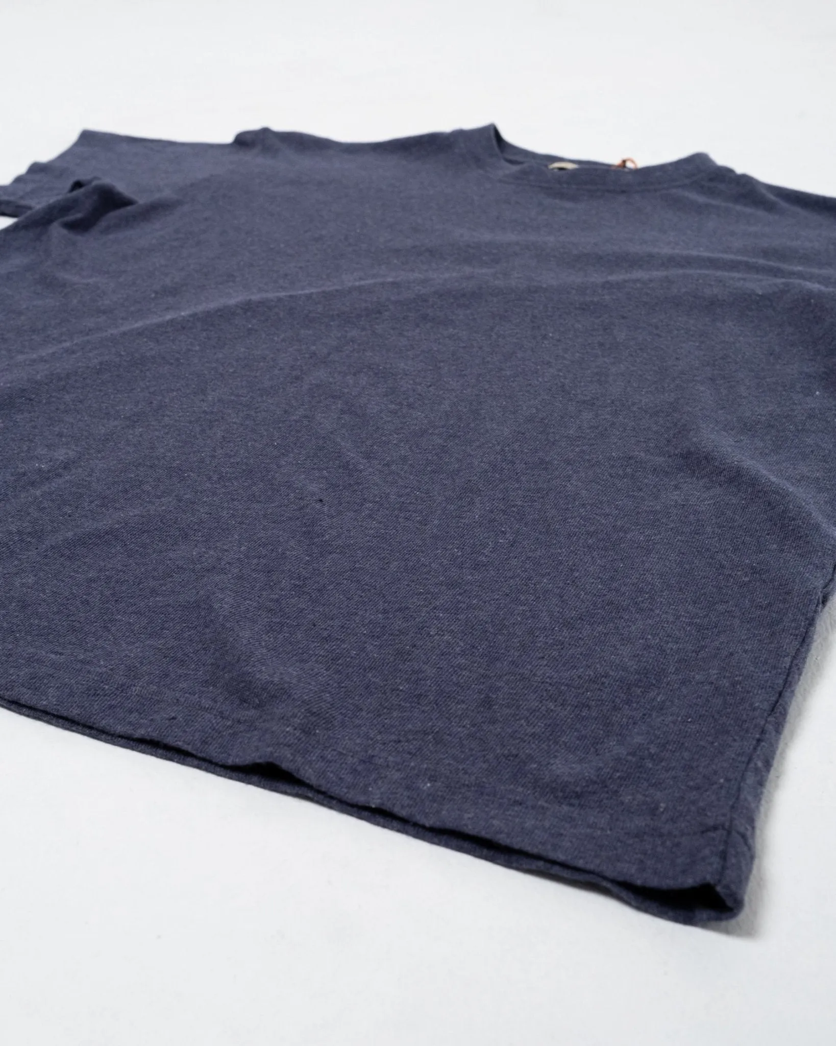 Milton Recycled Tee Blue Melange