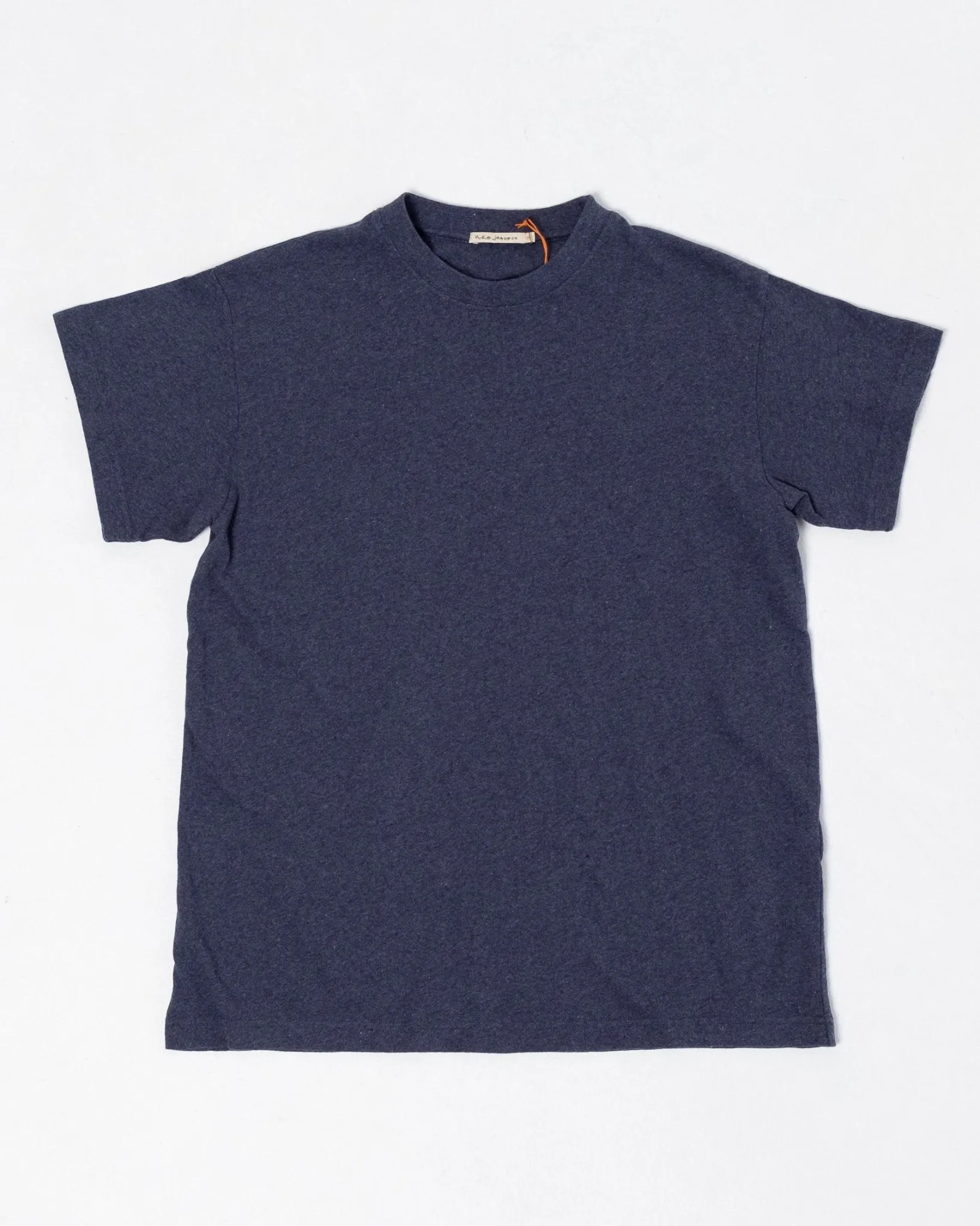 Milton Recycled Tee Blue Melange