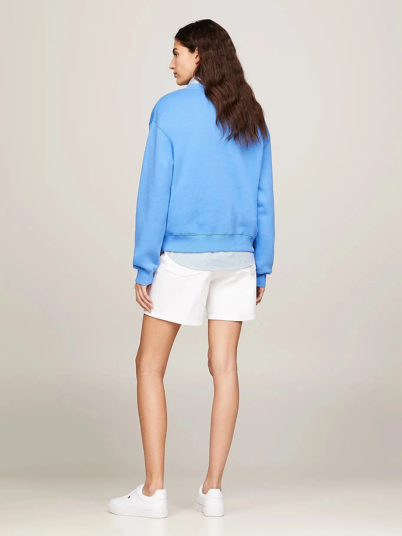 MODERN SIGNATURE LOGO SWEATSHIRT Blue Spell