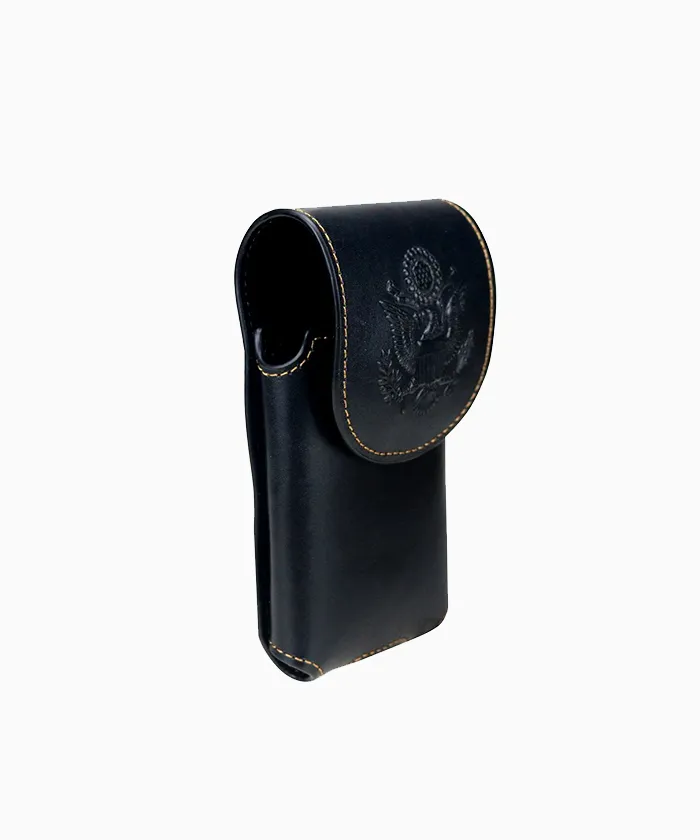 Montana West Genuine Leather Belt Loop Holster Cell Phone Case