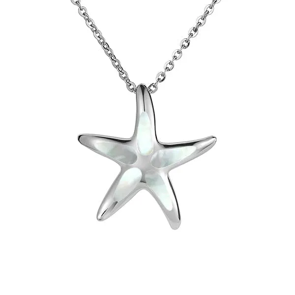 Mother of Pearl Hokuhele Starfish Pendant