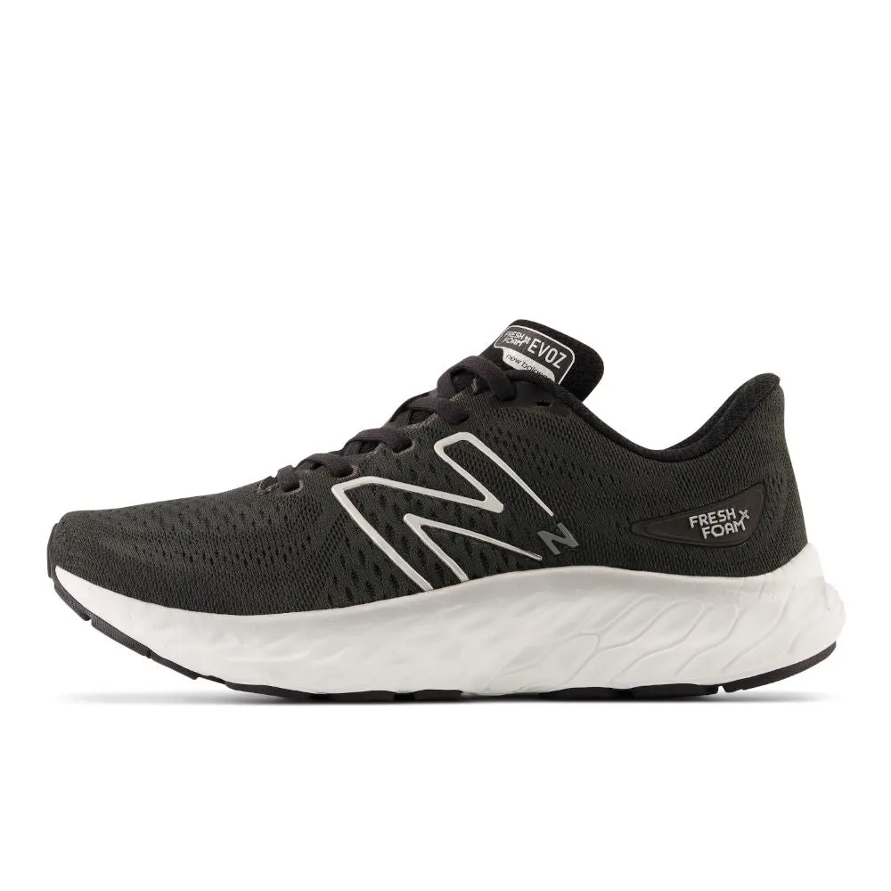 'New Balance' Women's Fresh Foam X EVOZ V3 - Black / Silver Metallic