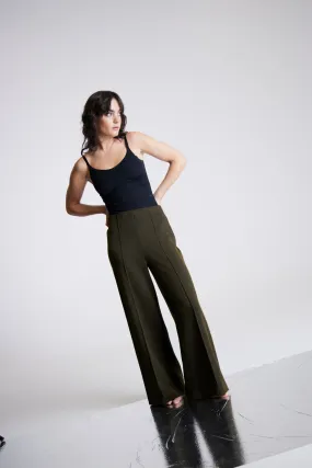 Pantalon Kate Jacquard Black/Lizard