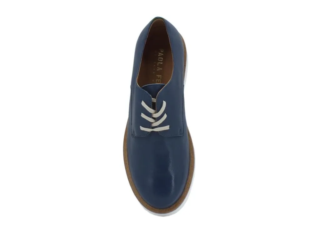 PAOLA FERRI Derby Navy D8111