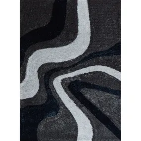 "Aria Collection" Soft Pile Hand Tufted Shag Area Rug