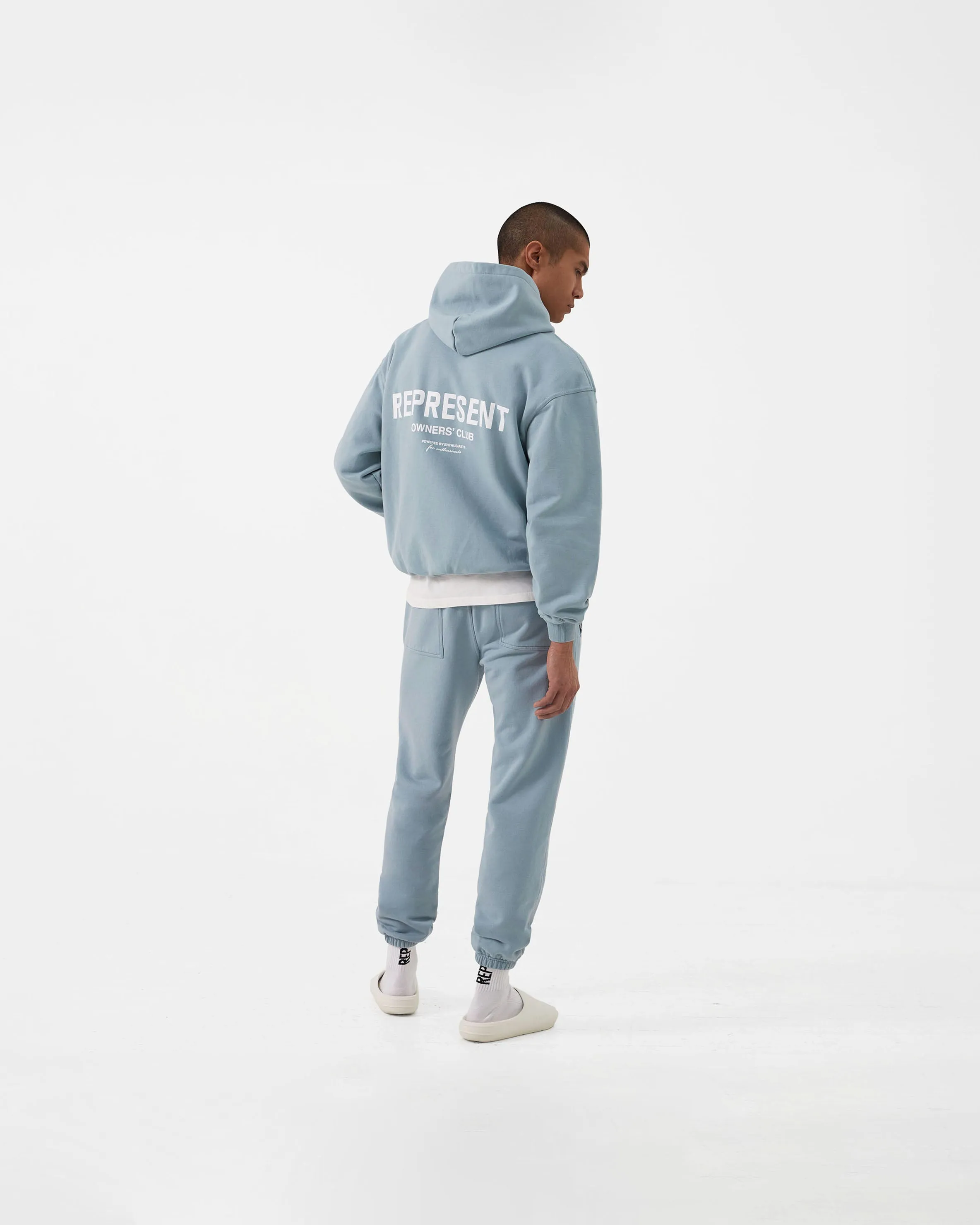 Represent Owners Club Hoodie - Powder Blue