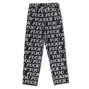 RIPNDIP FUCKIN FUCK DENIM PANTS-BLACK