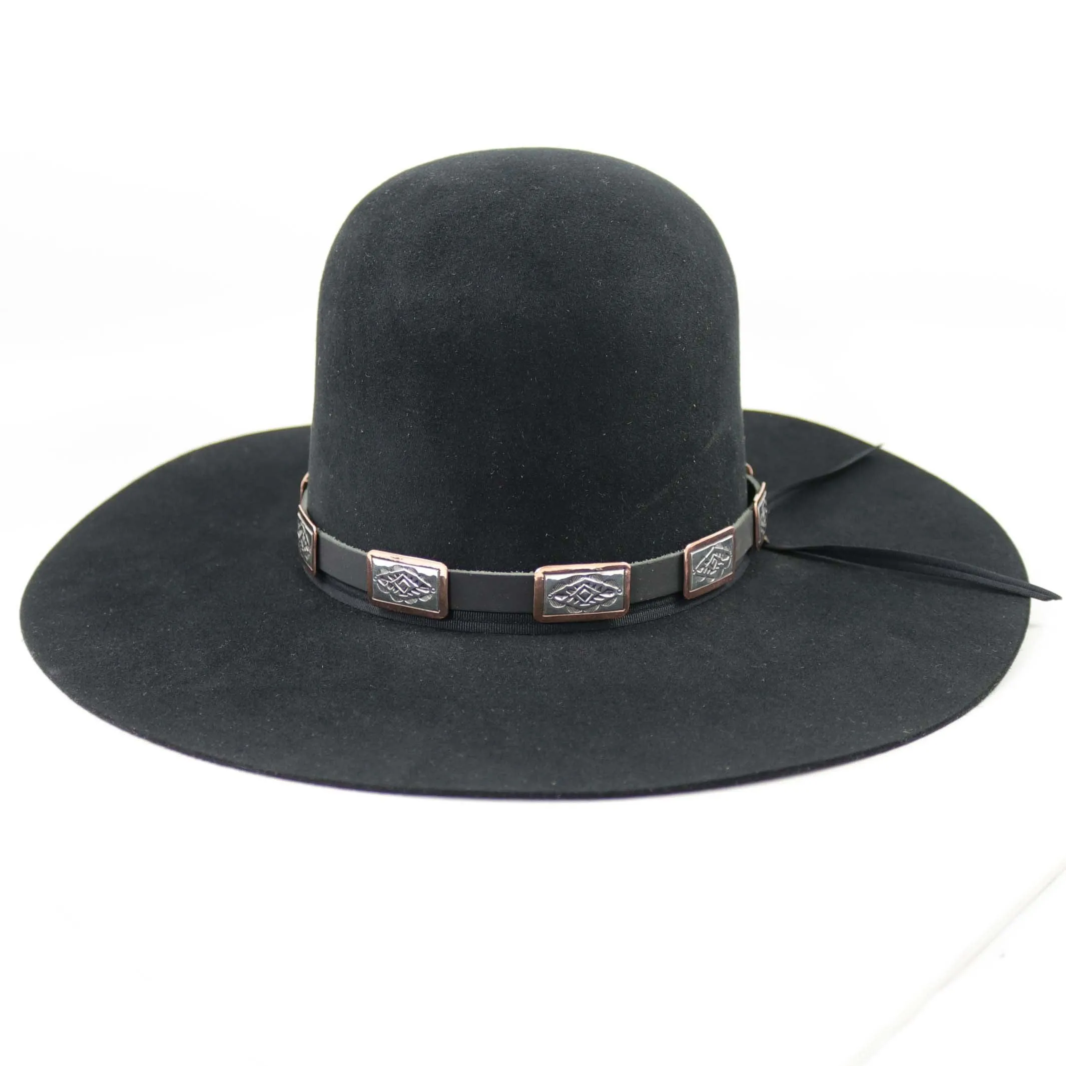 Silver and Copper Hat Band