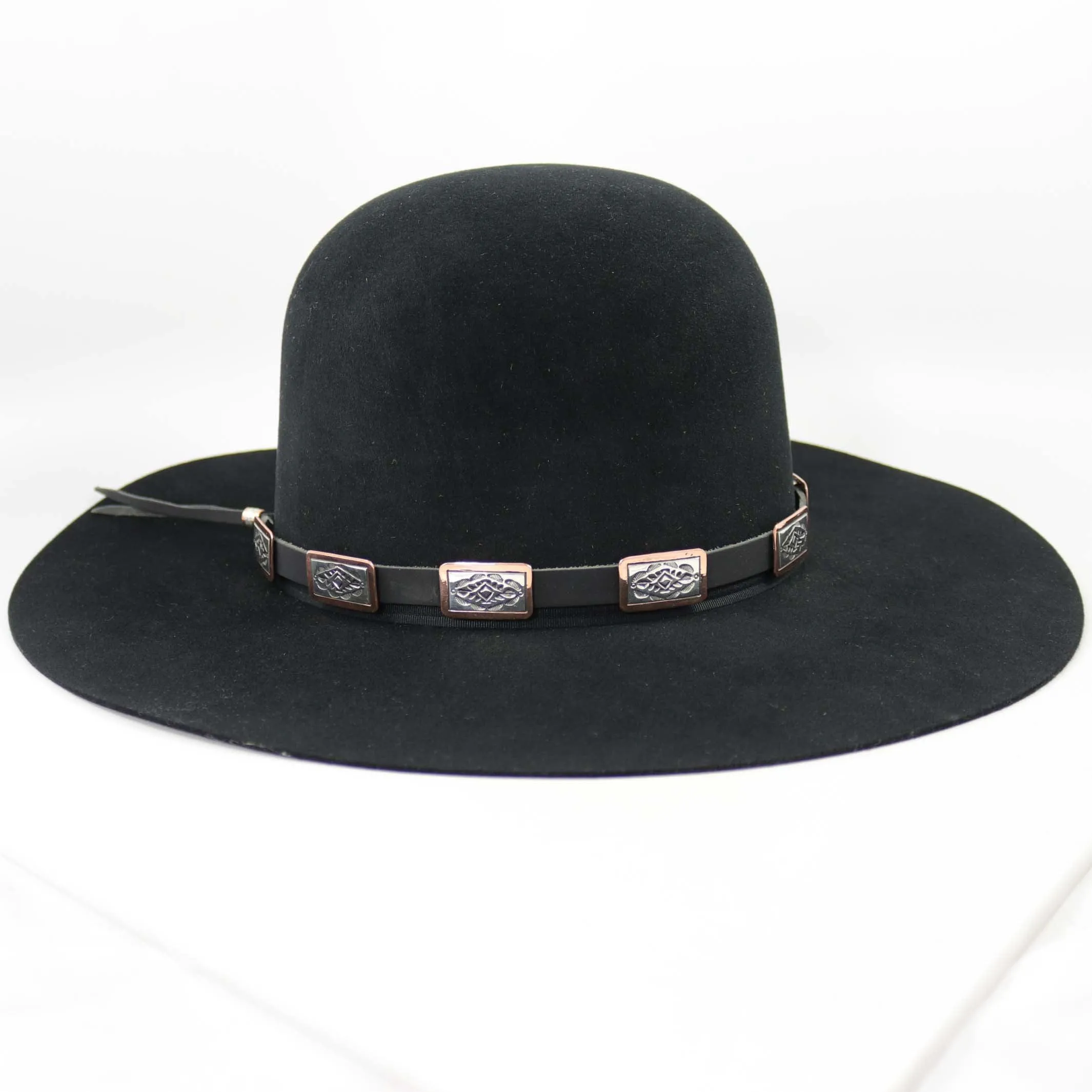 Silver and Copper Hat Band