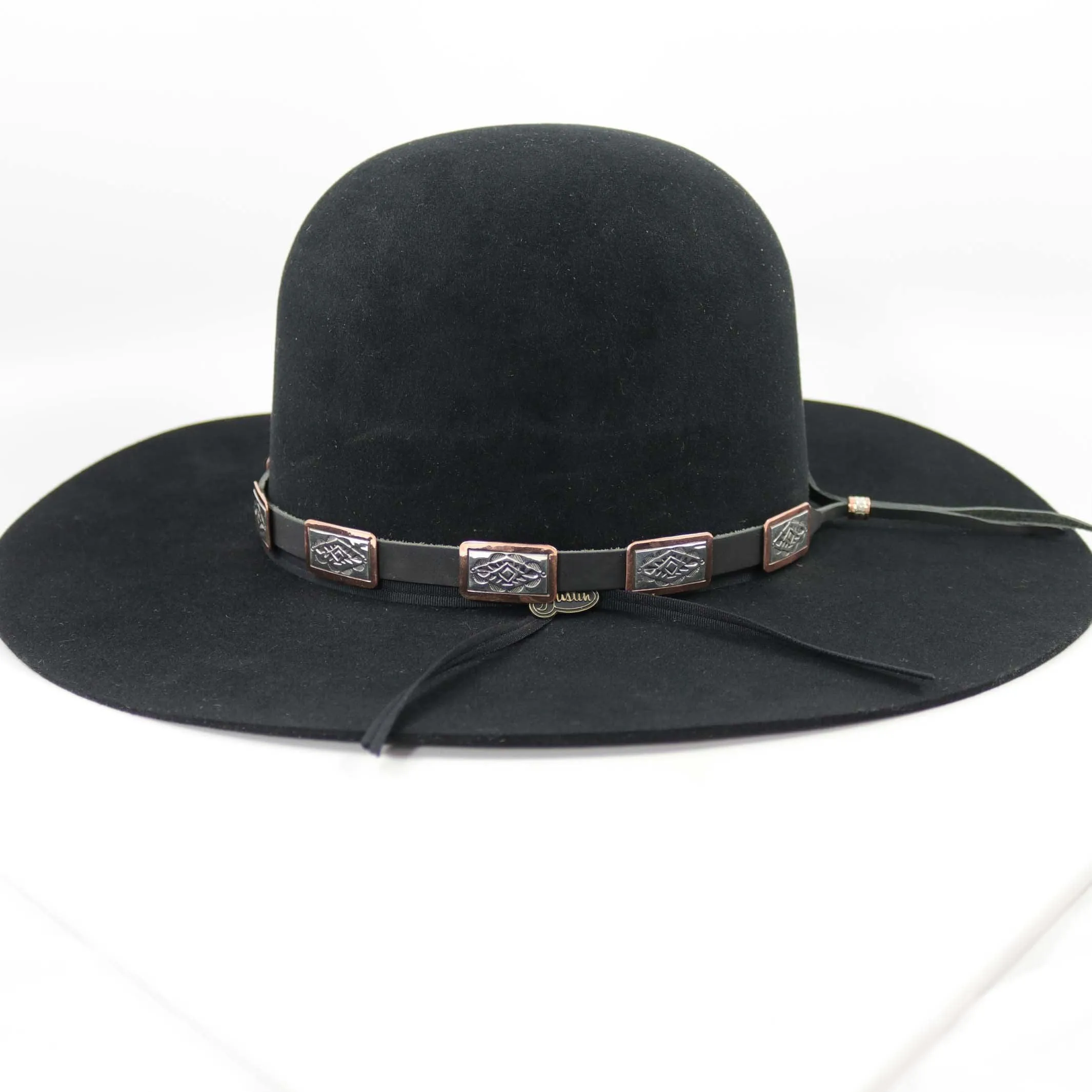 Silver and Copper Hat Band