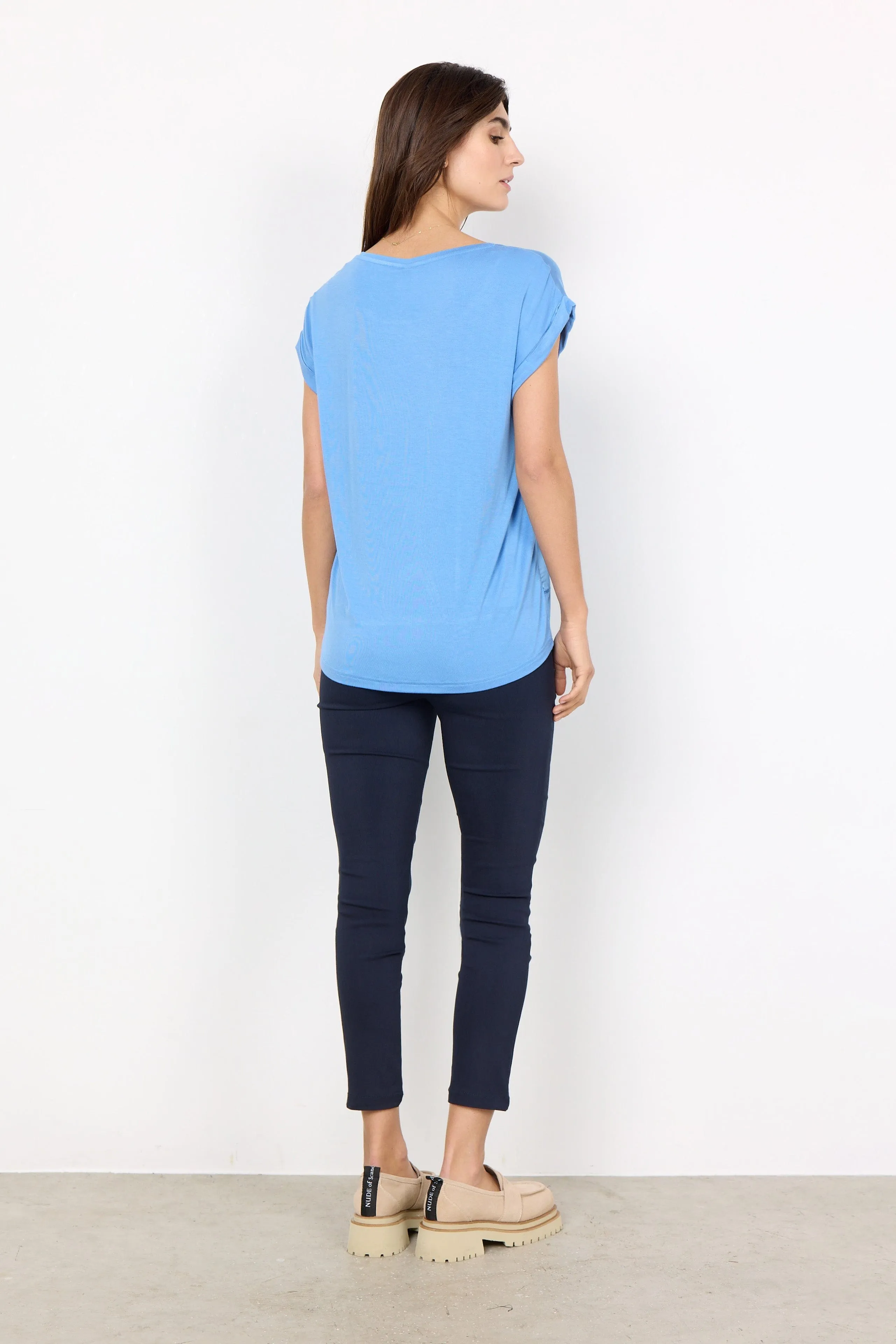 Soya Concept Silky Top Pale Blue