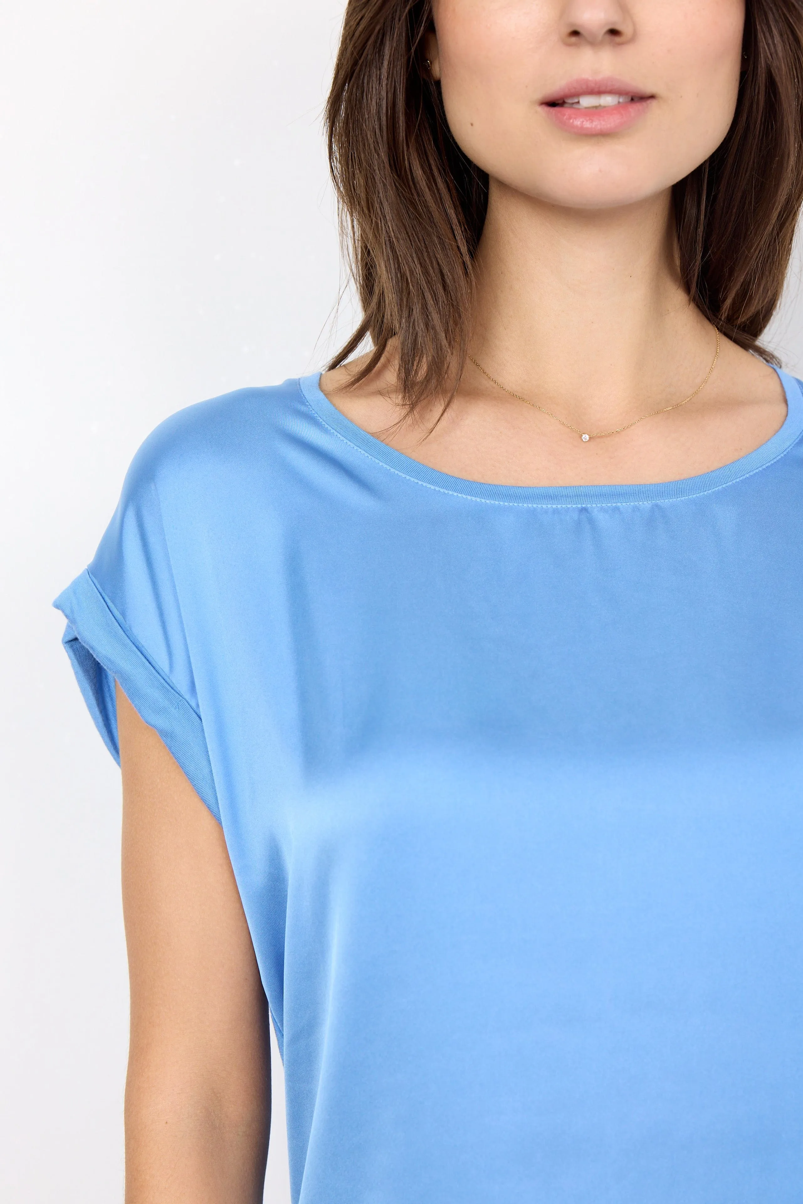 Soya Concept Silky Top Pale Blue