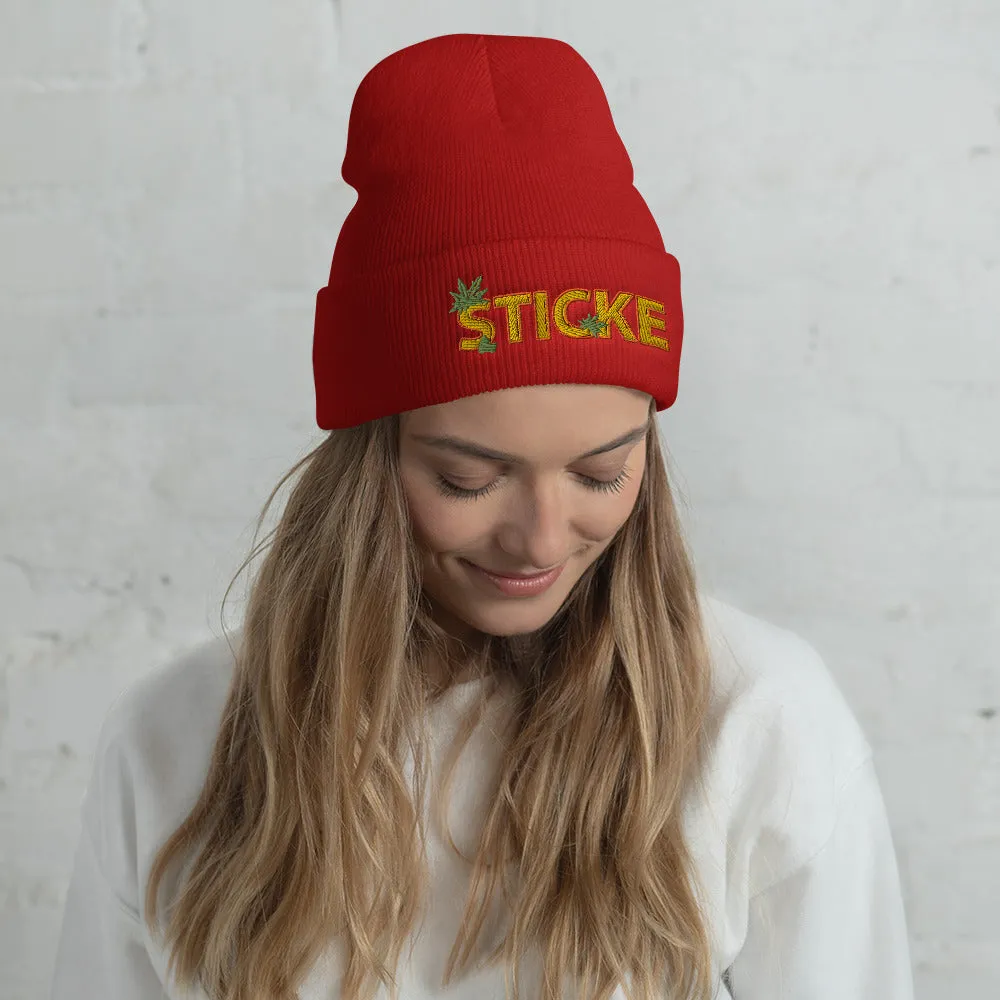 STICKE KUSH Cuffed Beanie