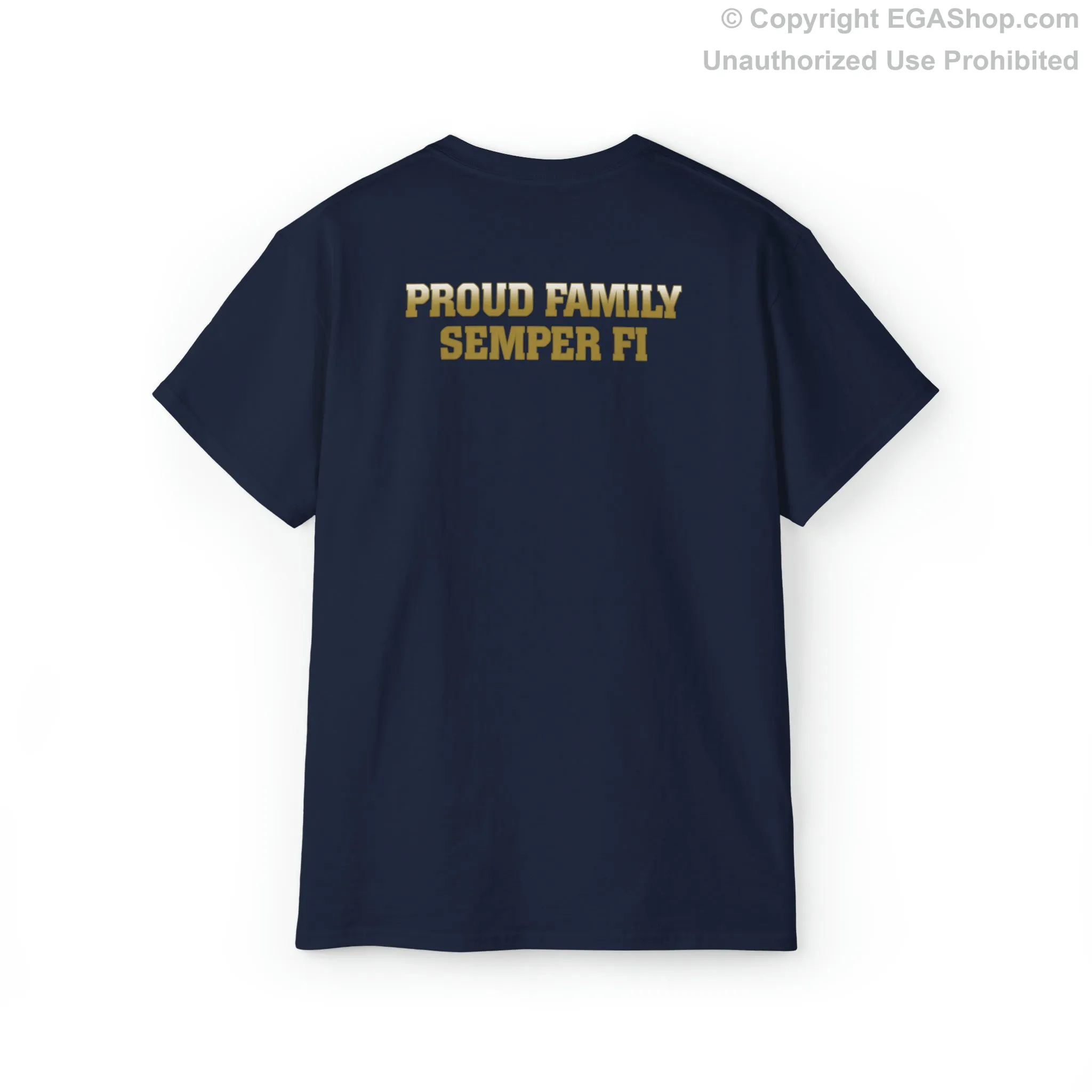 T-Shirt: November Co. MCRD Parris Island (EGA   Back Proud Family)