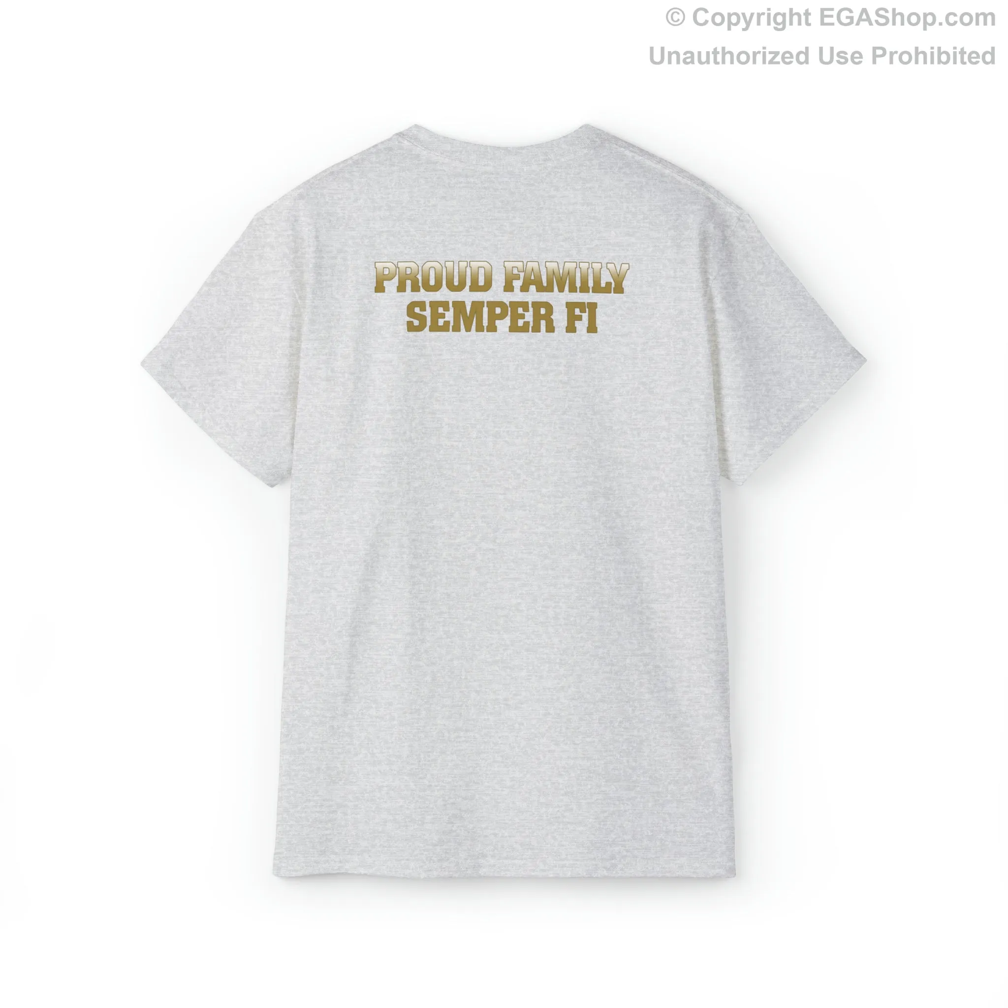 T-Shirt: November Co. MCRD Parris Island (EGA   Back Proud Family)