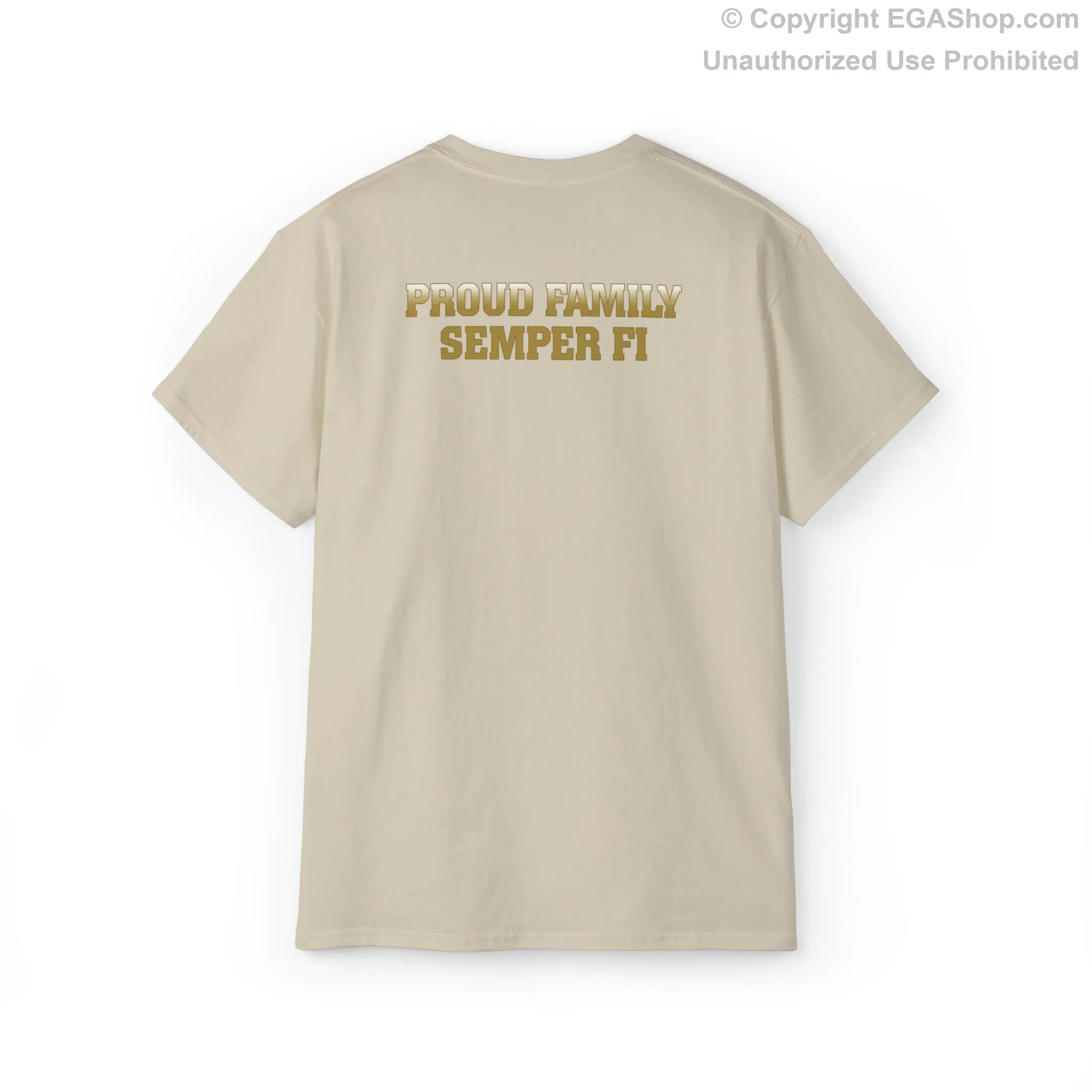 T-Shirt: November Co. MCRD Parris Island (EGA   Back Proud Family)