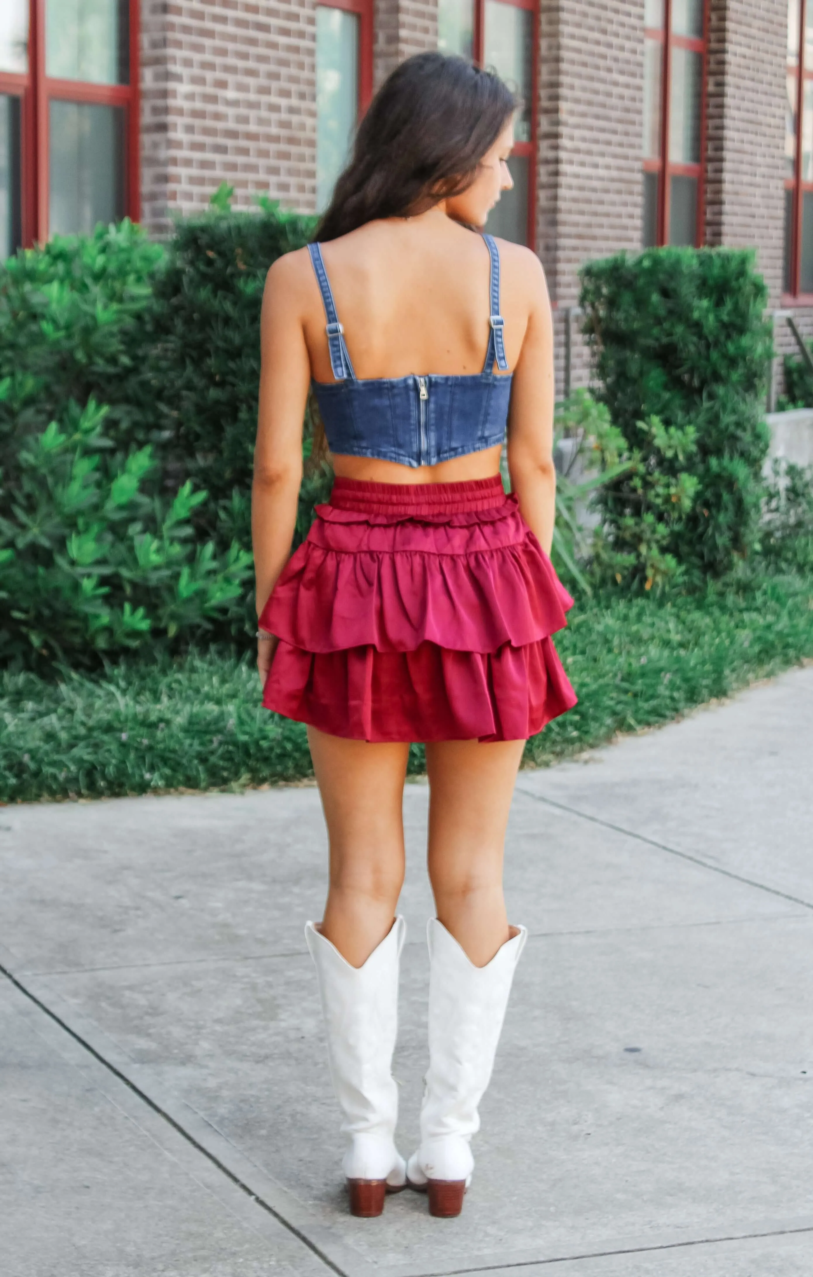 The Florida State Denim Corset