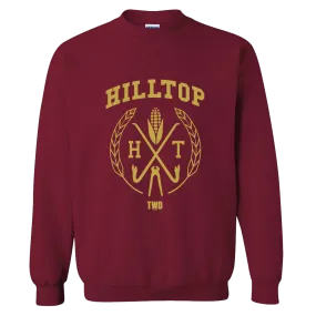 The Walking Dead Hilltop Collegiate Fleece Crewneck Sweatshirt