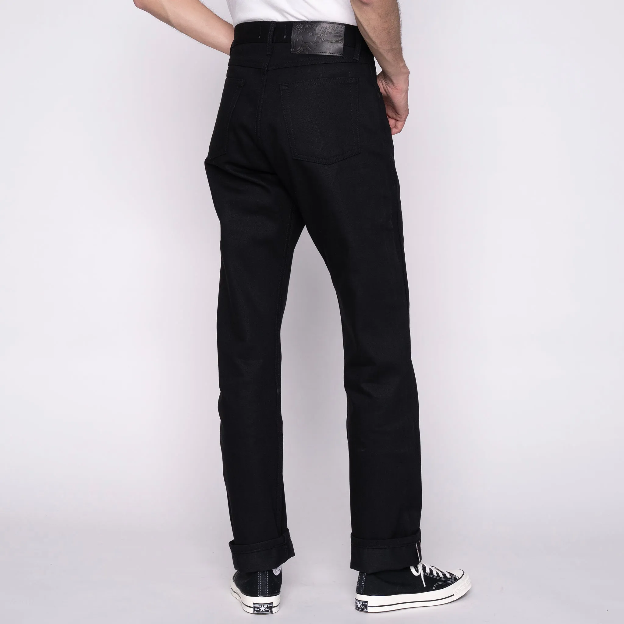 True Guy - Solid Black Selvedge