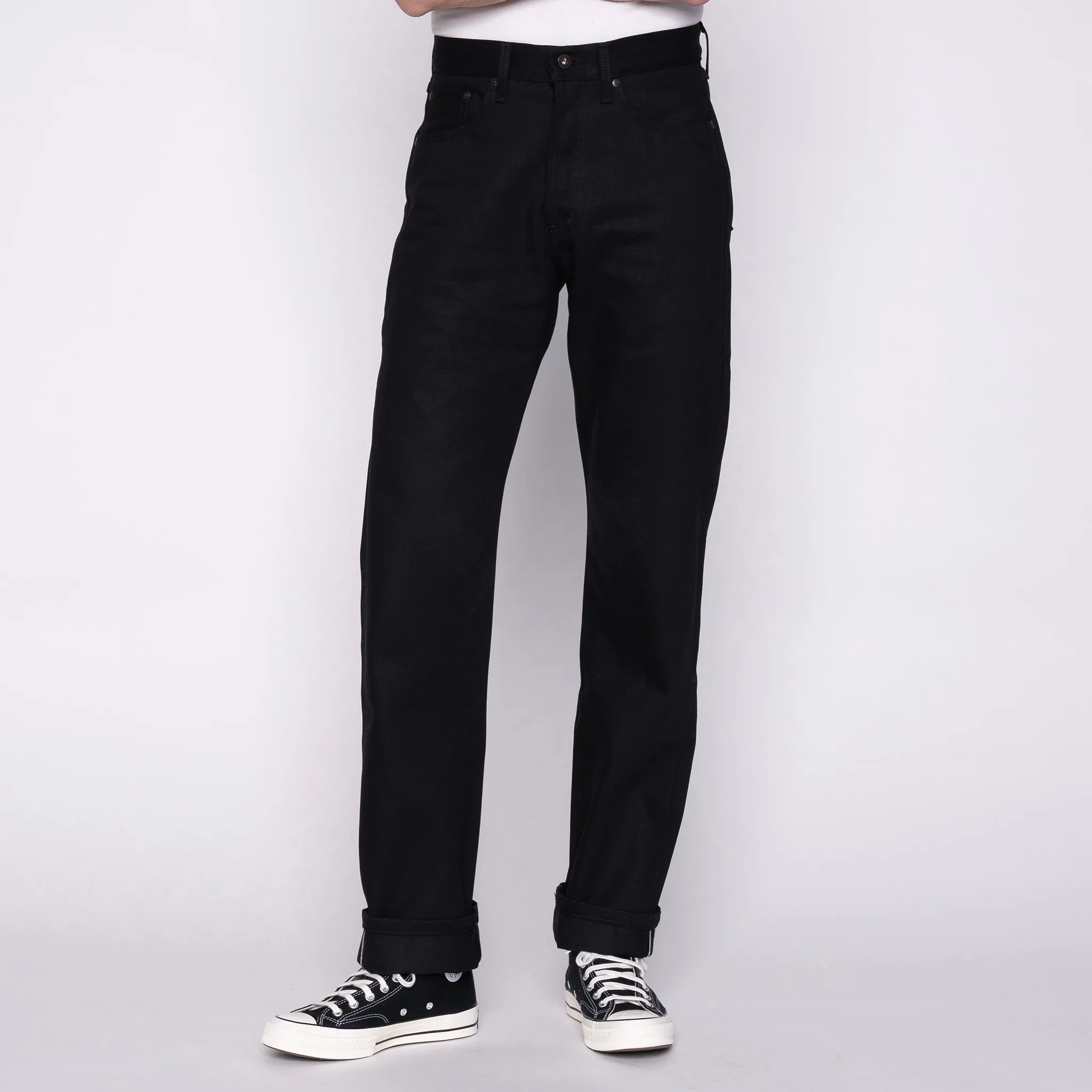 True Guy - Solid Black Selvedge